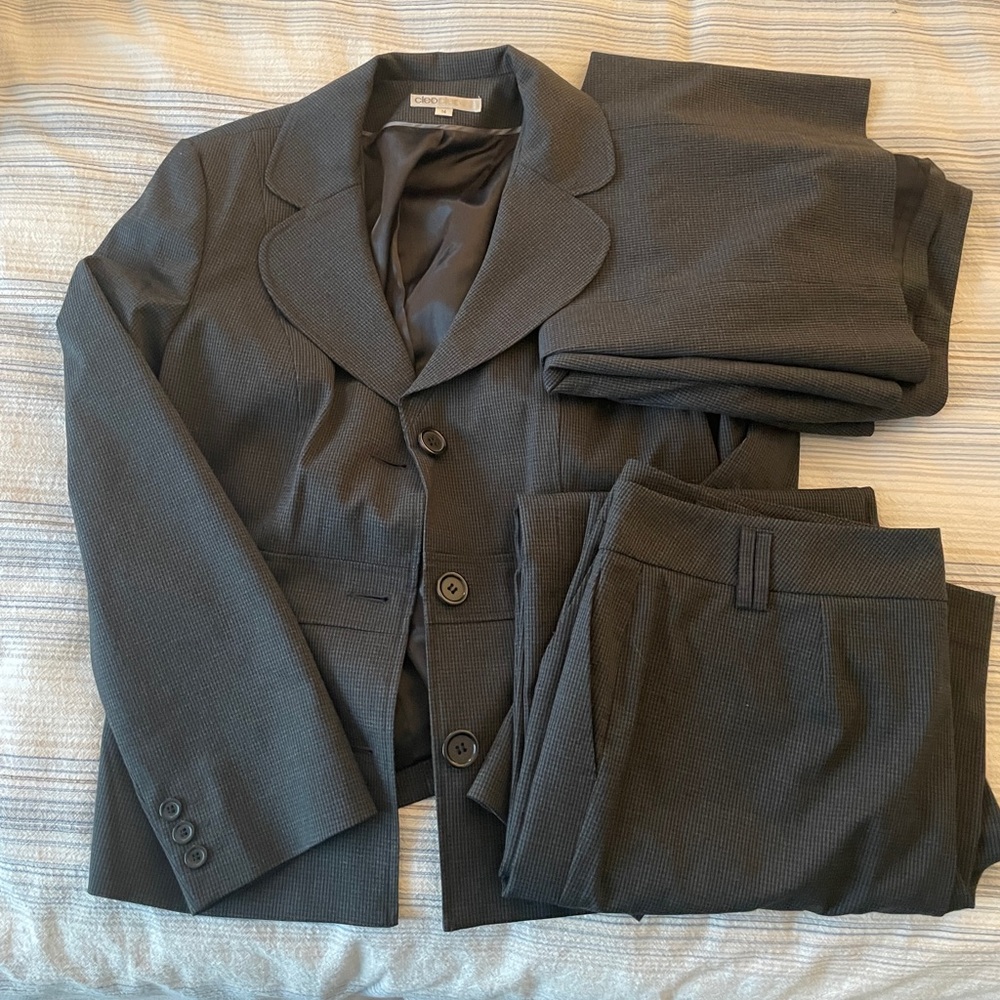 Cleo Charcoal women’s 3 piece suit